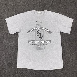 Vintage Y2K 2005 Chicago White Sox World Series Champions T Shirt Adult Sz Small